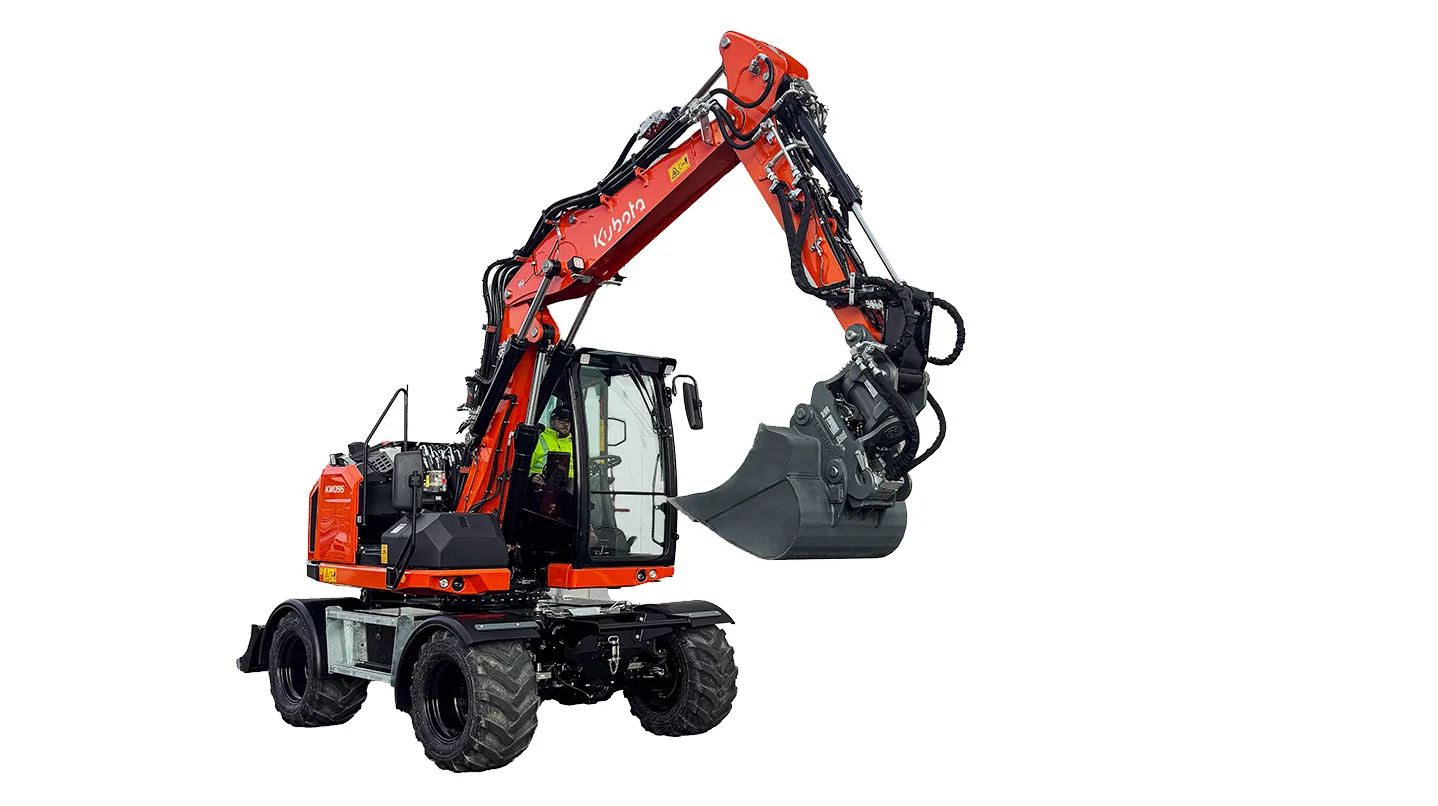 KW095 Kubota Mobilbagger