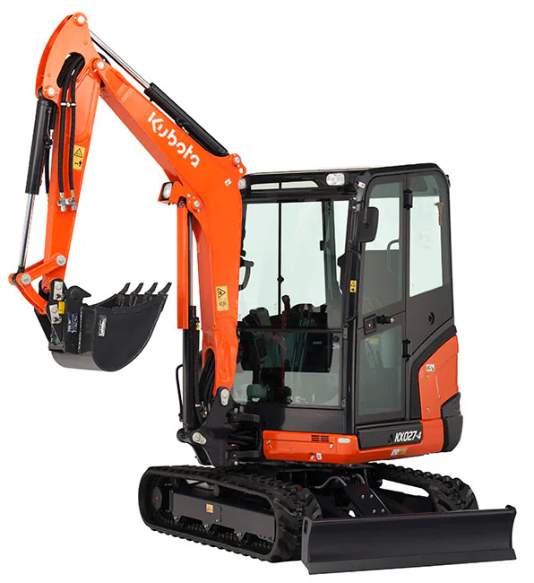 KX027-4 Kubota Bagger