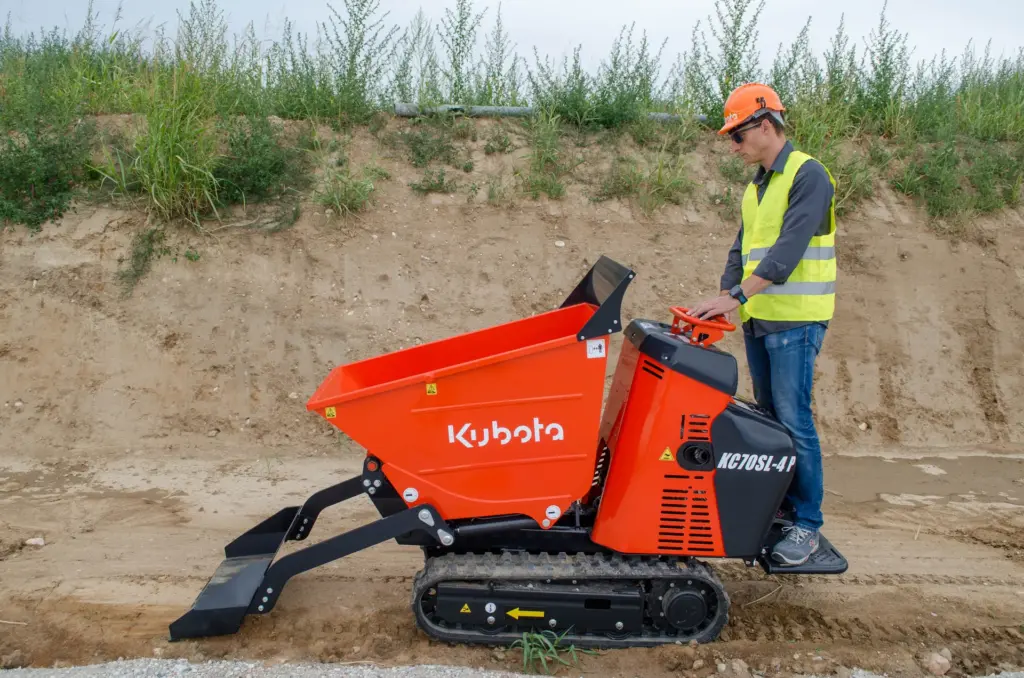 Kubota KC70SL-4 Kettendumper mit Selbstladeeinrichtung